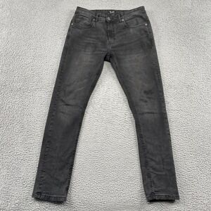 Primitive Jeans Mens 34 Black Skateboarding PR-80260 Slim Straight Denim Pants